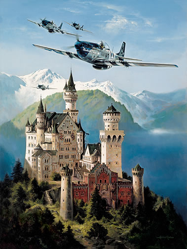 Heinz Krebs S/N Limited Edition Print "Kings of the Castle"